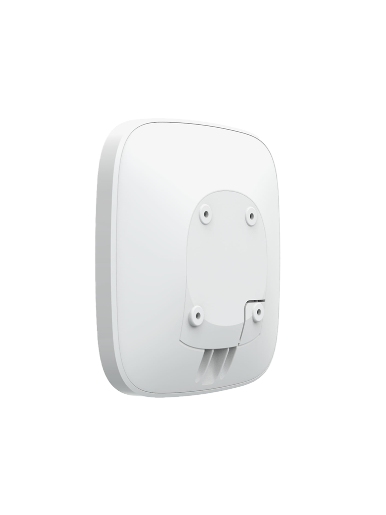 AJAX-Hub2Plus-W---Panel-de-alarma-conexión-Ethernet,-WiFi,-LTE-Control-mediante-aplicación-para-smartphone.-Color-Blanco-vista-trasera-con-smartbracket.png