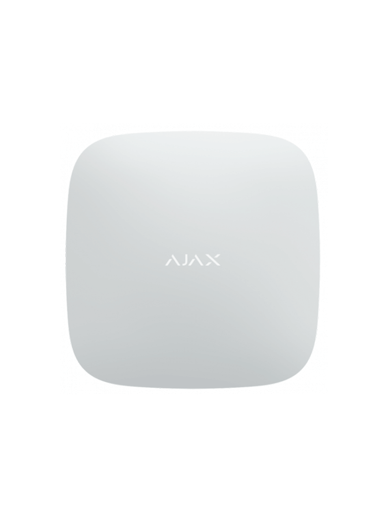 AJAX-Hub2Plus-W---Panel-de-alarma-conexión-Ethernet,-WiFi,-LTE-Control-mediante-aplicación-para-smartphone.-Color-Blanco-vista-frente.png