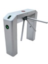 ZKTECO TS2022PRO - Torniquete Bidireccional Semiautomático Tipo puente / Acero SUS304 / Carril 50 cm / 110V / Exterior Protegido / 25 a 48 Personas x Min. / Indicadores LED / Incluye Lectores FR1200 y Panel InBio260 Integrado #ZKd