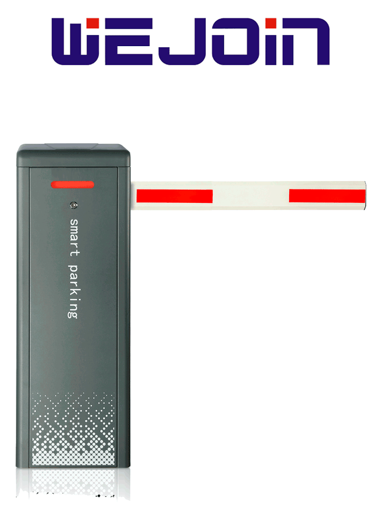 WEJOIN WJDZE2BLL34 -Barrera Vehicular Izquierda de Alto Flujo – 24VDC, Brazo Octagonal de 4.5 m, Velocidad Ajustable de 3 a 6 Segundos, Cambio de Dirección Fácil #WJ24