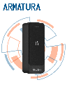 ARMATURA EP10C DF - Lectora multi-tecnología / Lee tarjetas de proximidad tipo EM 125 Khz y 13.56 Mhz / Antivandálica IK10 / IP68 / Compatible con Credenciales Virtuales ARMATURA / Bluetooth / NFC / OSDP / Wiegand / UL94-V0  #PRE