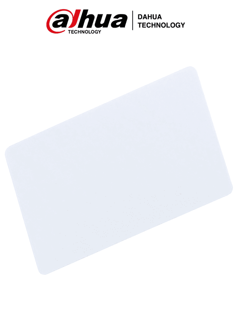 DAHUA IC-S50 - Tarjeta MIFARE 13.56 MHz/ S50/ PVC Imprimible por Ambos Lados/ 0,88mm de Grosor/ 1 KByte/ Para Control de Acceso, Identificaciones Corporativas, Transporte Urbano/ Lectura/Escritura/