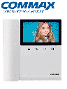 COMMAX CDV43K2 - Monitor para videoportero a color de 4.3 pulgadas con función de apertura de puerta, compatible con soluciones residenciales y departamentales, conexión a 4 hilos, frente de calle compatible modelo DRC40K  #CA2 #C1 #CMX1