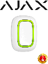 AJAX  Button W - Botón  inteligente  multifuncional.    Botón de pánico / Control de dispositivos de automatización / Silenciar alarmas de detectores de incendios. Color Blanco (28203.26.WH3) #VIVESEGURO