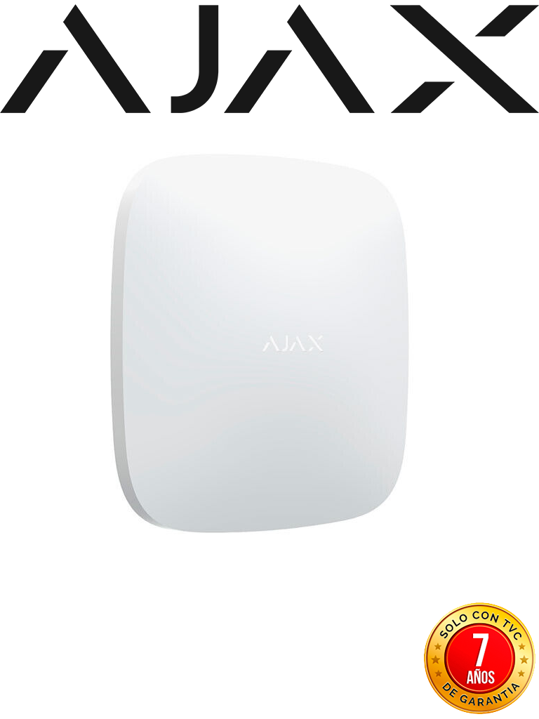 AJAX ReX 2 - Repetidor de señal de radio con compatibilidad para verificación fotográfica. Color Blanco
