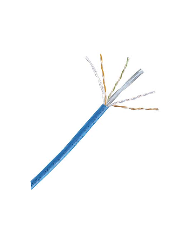 PANDUIT NUC6C04BU-FE - Cable CAT6 100% cobre, NetKey, caja de 305 metros, color azul, 4 pares, 24 AWG.#PANDUITPEV #NOV