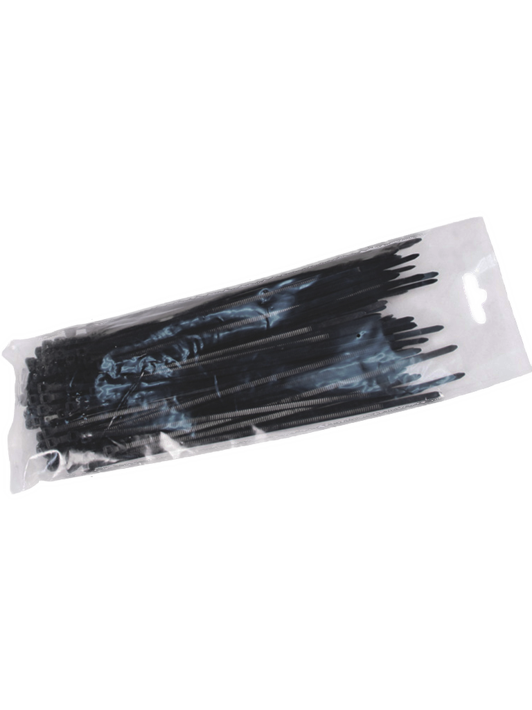SAXXON CN36X150BK - Cincho sujetacable/ 3.6  mm X 150  mm/ Negro/ Bolsa con 100 piezas / Nylon