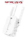 MERCUSYS MW300RE -Repetidor de cobertura WiFi N con tecnología MU-MIMO, velocidad de 300 Mbps en 2.4 GHz, 3 antenas externas y botón WPS. #O3