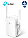 TP-LINK RE205 -Repetidor de señal WiFi AC750 con frecuencias de 2.4GHz (300Mbps) y 5GHz (433Mbps), además indicador inteligente de señal, modo punto de acceso, 2 antenas externas y 1 puerto Ethernet (RJ45) 10/100Mbps.