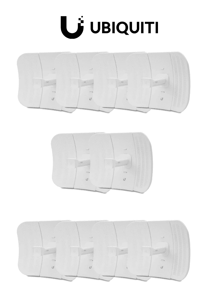 Kit de 10 UBIQUITI LiteBeam M5 LBE-M5-23 - Radio (CPE) airMAX M5/ 5 GHz (5150 - 5875 MHz)/ Antena Integrada de 23 dBi