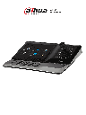 DAHUA  DHI-NKB5200-F - Teclado Controlador de Red HD/ Control de PTZs, DVRs, NVRs e IPC/ 4 Salidas HDMI/ Soporta Función de Videowall/ Soporta Resolución 4k/ Onvif/ Teclado Inalámbrico/ Pantalla Tactil de 10 Pulgadas/ Wifi/ RS232/RS485/ #ProAccesorios