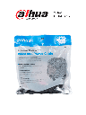DAHUA DH-PFM942I-10-5 - Cable de 10 Metros Armado para Video y Energía/ Para Camaras Hasta 4k/ con Conectores BNC y de Energía/ Uso Exterior e Interior/ Cobre de Alta Pureza/ Soporta: AHD/CVI/TVI/CVBS/