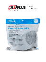 DAHUA DH-PFM942I-20-5-Cable armado de 20 metros para video y energía, compatible con cámaras hasta 4K. Incluye conectores BNC y de energía, ideal para uso interior y exterior. Fabricado con cobre de alta pureza, soporta AHD, CVI, TVI, y CVBS.
