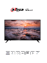 DAHUA LM43-F200 -Pantalla profesional de 43" FHD, ideal para sistemas CCTV. Diseñada para operar 24/7, con conectividad VGA y HDMI, altavoces integrados, brillo de 330 cd/m² y tiempo de respuesta de 8 ms. #SMBMonitoreo #ProAccesorios