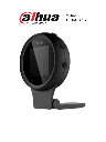 DAHUA MD02 - Pantalla mini display de alarma para conductor/ Alertas de conducción anormal/ Compatible con DVR Móvil inteligente/ Para ADAS y DSM/ MXVR-I/ Display de 1.54 pulgadas/ Uso interior/