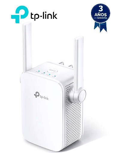 TP-LINK RE305 - Repetidor de señal WiFi, AC1200, 2.4GHz (300Mbps) y 5GHz (867Mbps) , Indicador Inteligente de Señal, Modo punto de acceso, 2 antenas externas, 1 puerto 10/100Mbps Ethernet (RJ45)